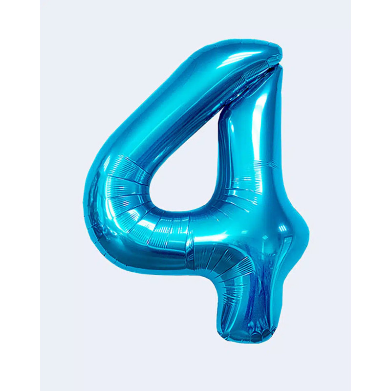 Globo Nº CUATRO - 80 Y 100 Cms . HELIO