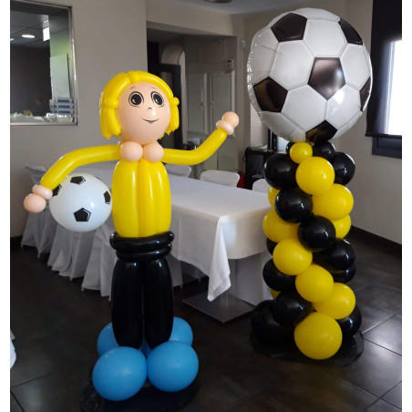 MONTAJES CON GLOBOS