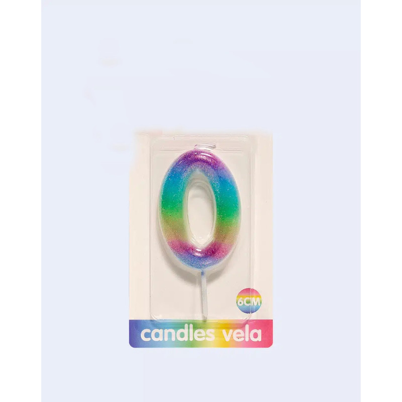 VELA ARCO IRIS NUMERO 0